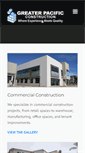Mobile Screenshot of greaterpacificconstruction.com